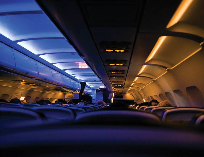 Palliative aircraft interior illumination | Lighting India Bi-monthly