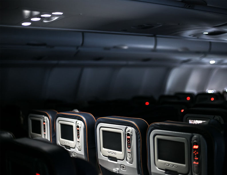 Palliative aircraft interior illumination | Lighting India Bi-monthly